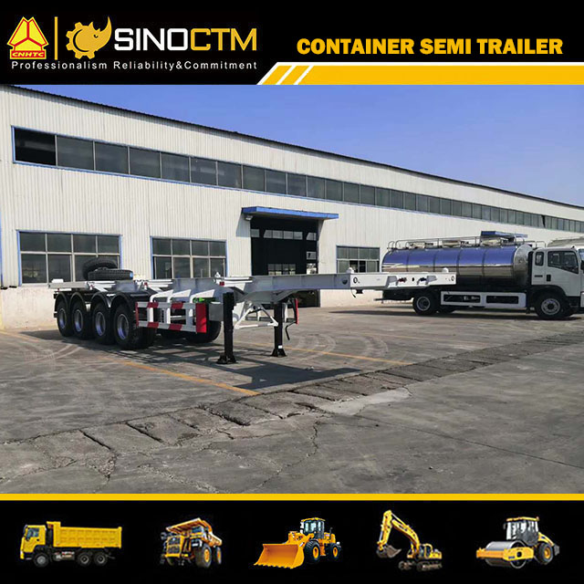 Factory Price 4 Axles 20