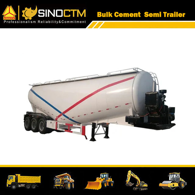 3axle 40cbm Bulk Cement Feed Tanker Bulker Tanker Semi Truck Trailer Prices
