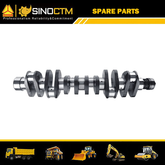 Heavy Truck Engine Parts Crankshaft For Sinotruk Howo