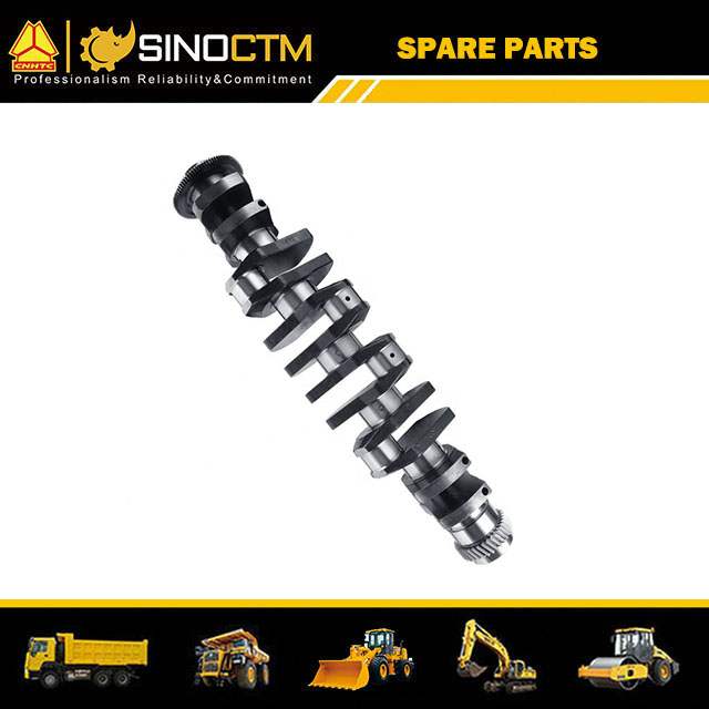 Heavy Truck Engine Parts Crankshaft For Sinotruk Howo