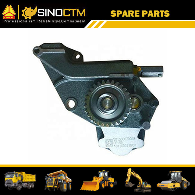 Sinotruk howo Dump truck/Fuel Tank Truck/Water Tank Truck engine spare parts Oil pump assembly SINOTRUK Genuine 
