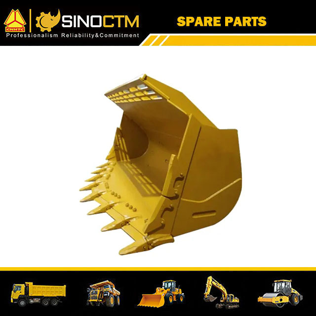 Wheel Excavator Loader Parts Rock Bucket Fit for Backhoe Attachments