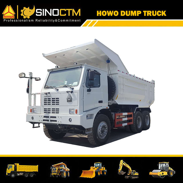 SINO TRUCK HOWO mining mine dump truck price for sale 90T