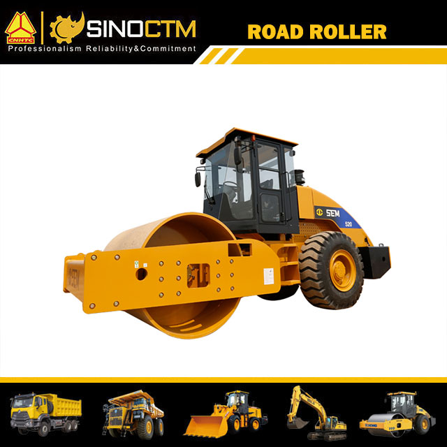 Sem520 Mechanical Single Drum 20ton Vibratory Road Roller Hot Selling