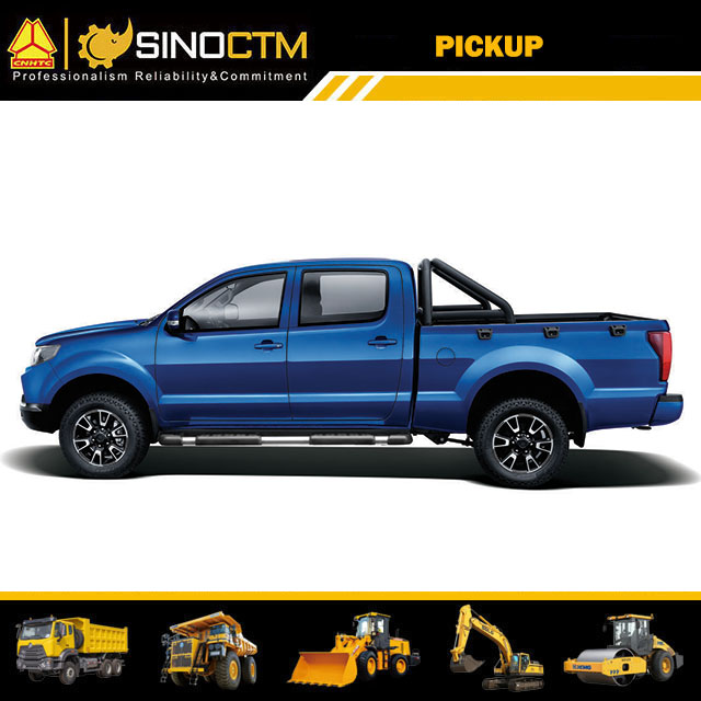 Double Cabin 4WD Manual High Horsepower Automobile Commercial Pickup