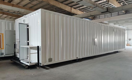 Customized barracks for the Kuwait project