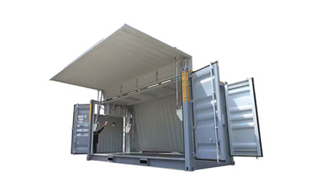 20‘’Flying-wing container