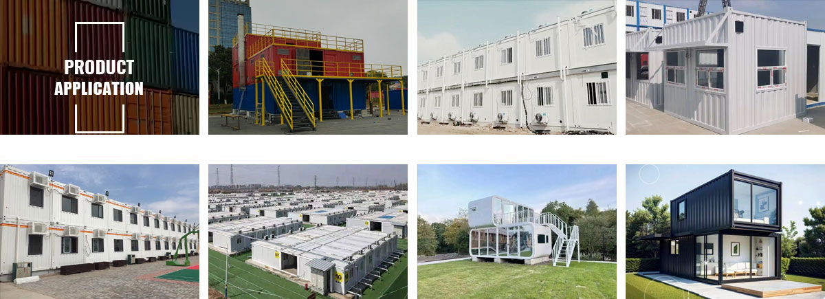 Container-style prefabricated house Container-style prefabricated house