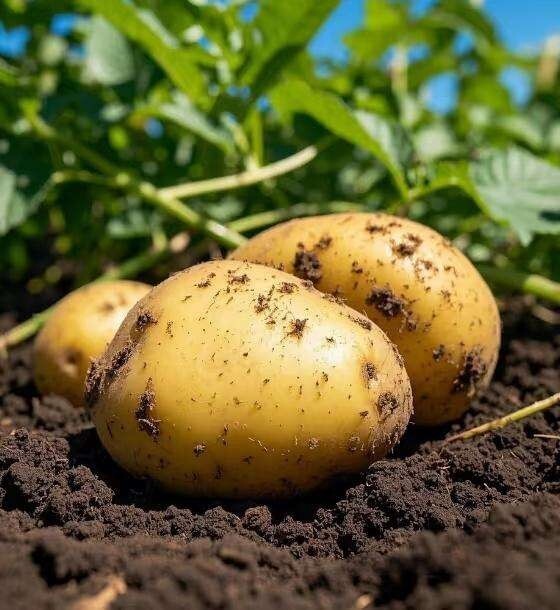  Natural Organic Fresh Potato