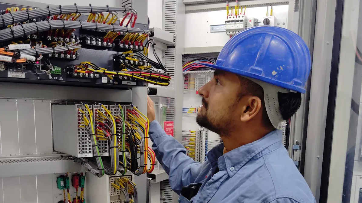 Como Solucionar Problemas e Medir a Tensão em um Inversor de Frequência Trifásico de 480V