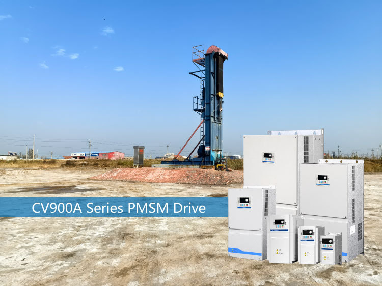 Application of CV900A Series PMSM Drive in Oil Pumping Units-1