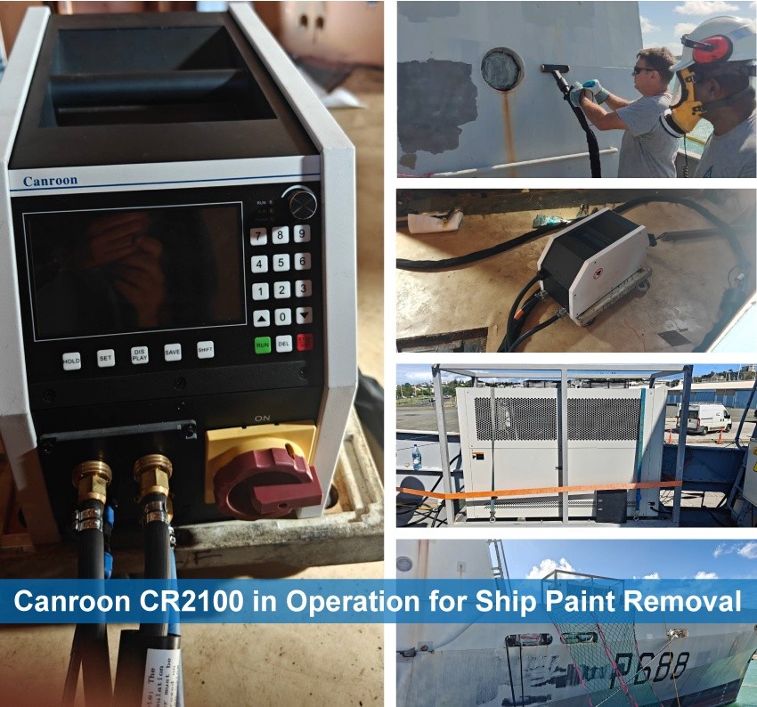 On-site Induction Heating Paint Removal