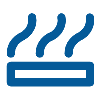 Состояние работы электронагрева