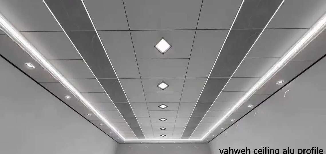 Aluminum profile honeycomb ceiling outlook
