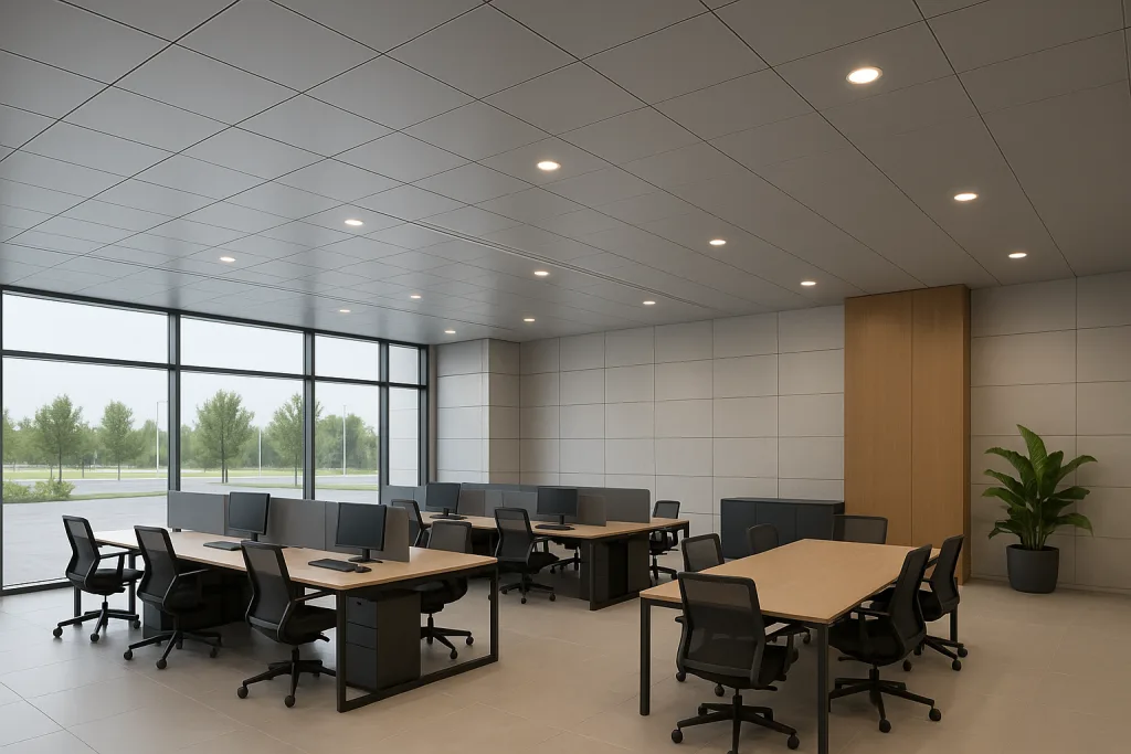 Aluminum profile honeycomb ceiling