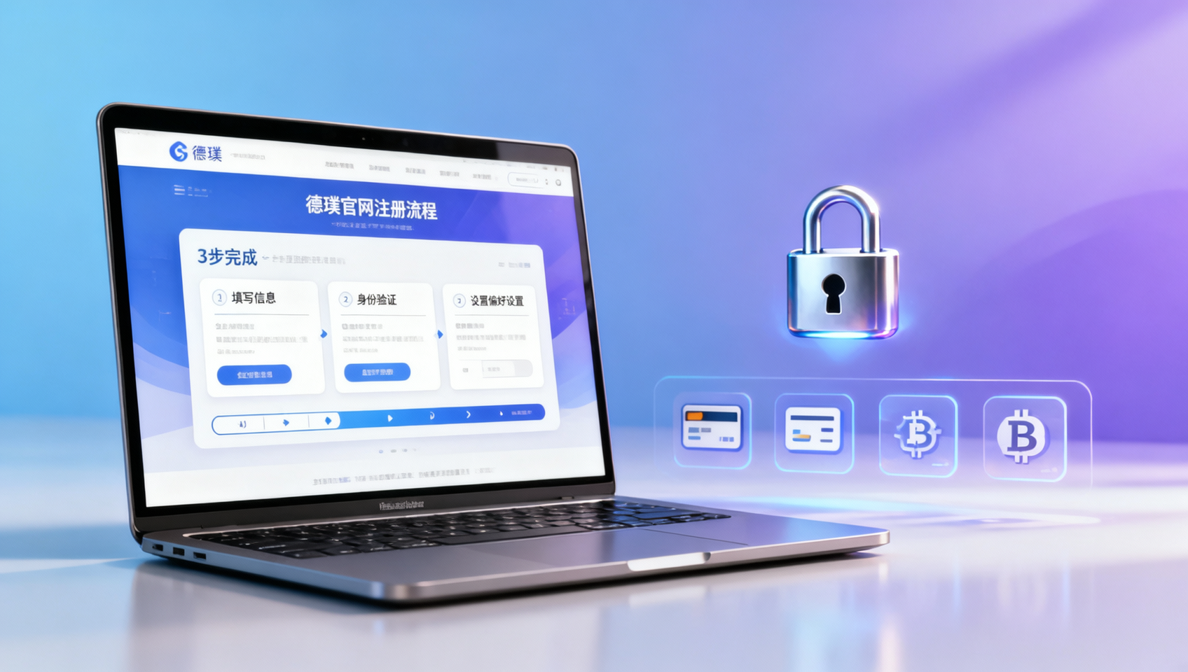 在德璞官网注册账户需要几步？