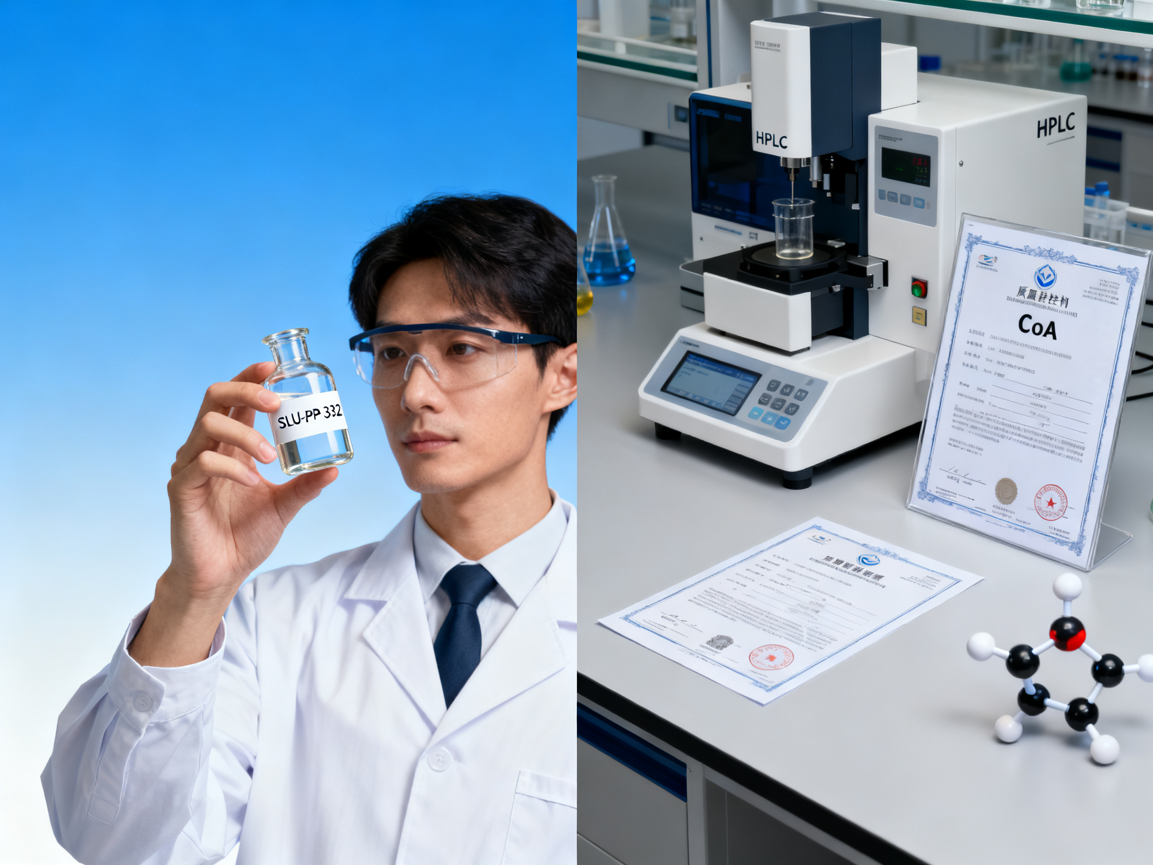 Distribuidores confiables de SLU-PP-332: Qué buscar en un proveedor de productos químicos