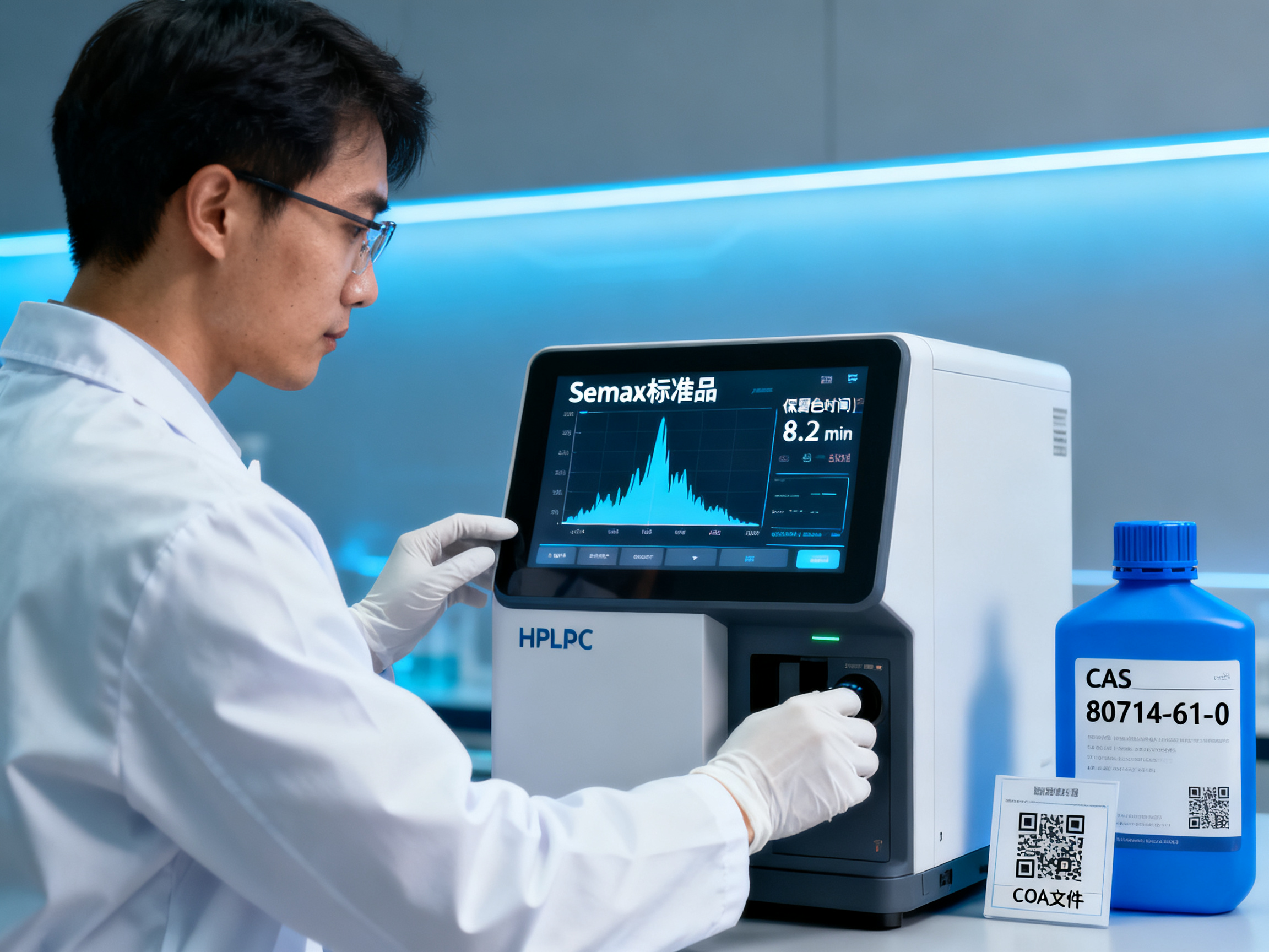¿Cómo verificar la autenticidad de Semax (CAS 80714-61-0) antes de una compra al por mayor?