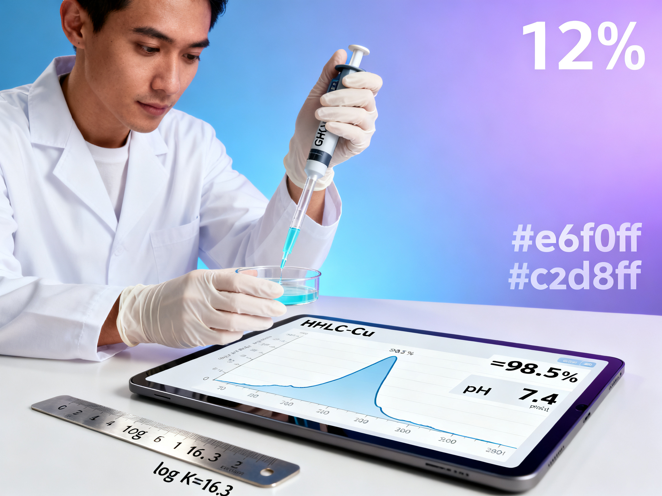 GHK-Cu frente a otros péptidos de cobre: 5 diferencias clave en parámetros para evaluadores técnicos y equipos de I+D