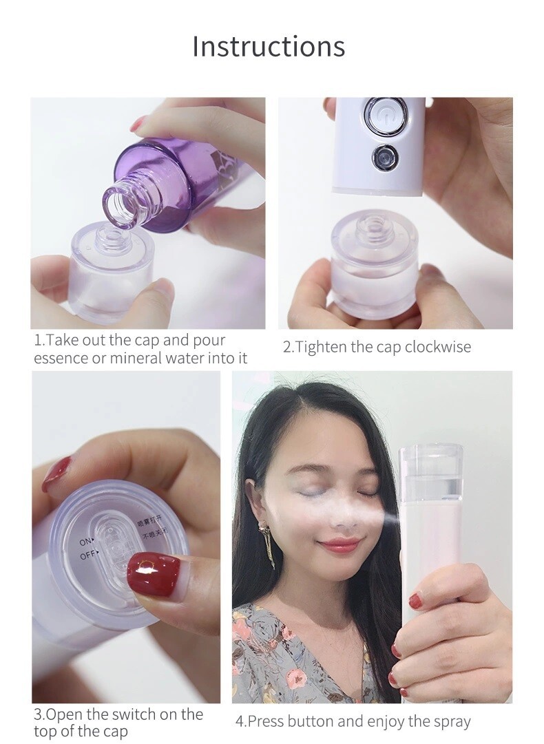 Face mist sprayer nano-9