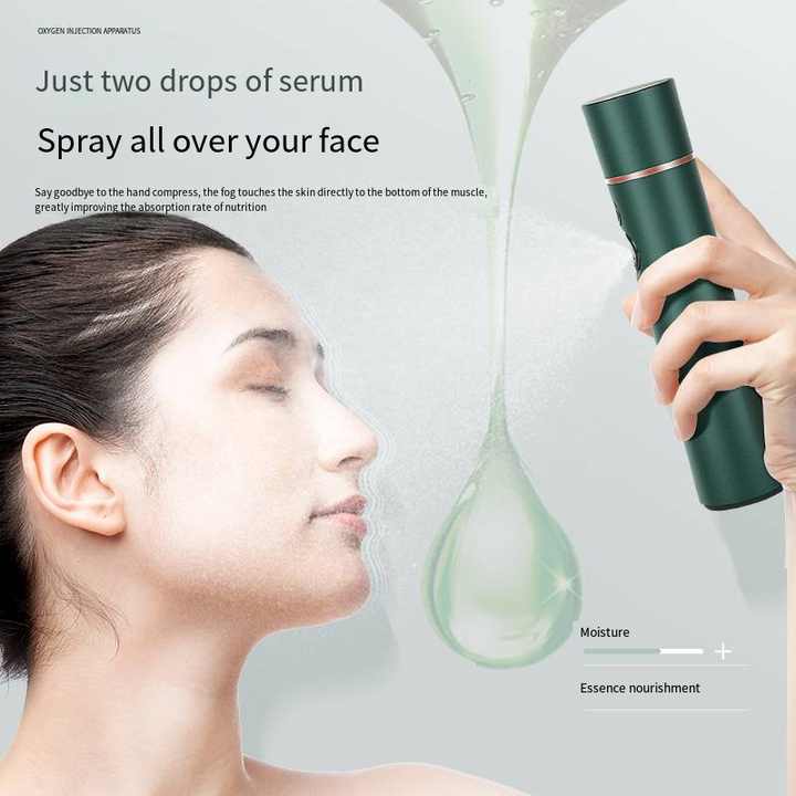 OEM ODM New Oxygen Skin Care Injection Type-C Charging Port Fine Mist Portable Fine Mist Facial Sprayer Moisturizing Skin