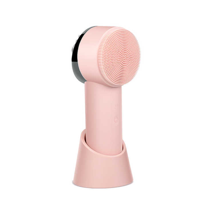 Direct Factory Wholesales Portable Silicone Multifunctional Face Care Beauty Device Wireless Electric Facial Cleaning Brush