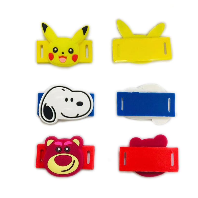 Drip molded PVC label