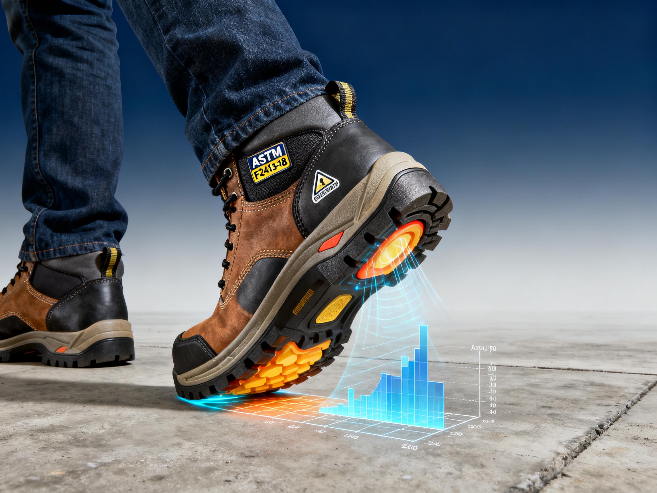 Shock Absorbing Technology: The Game-Changer in Heavy Industry Foot Protection