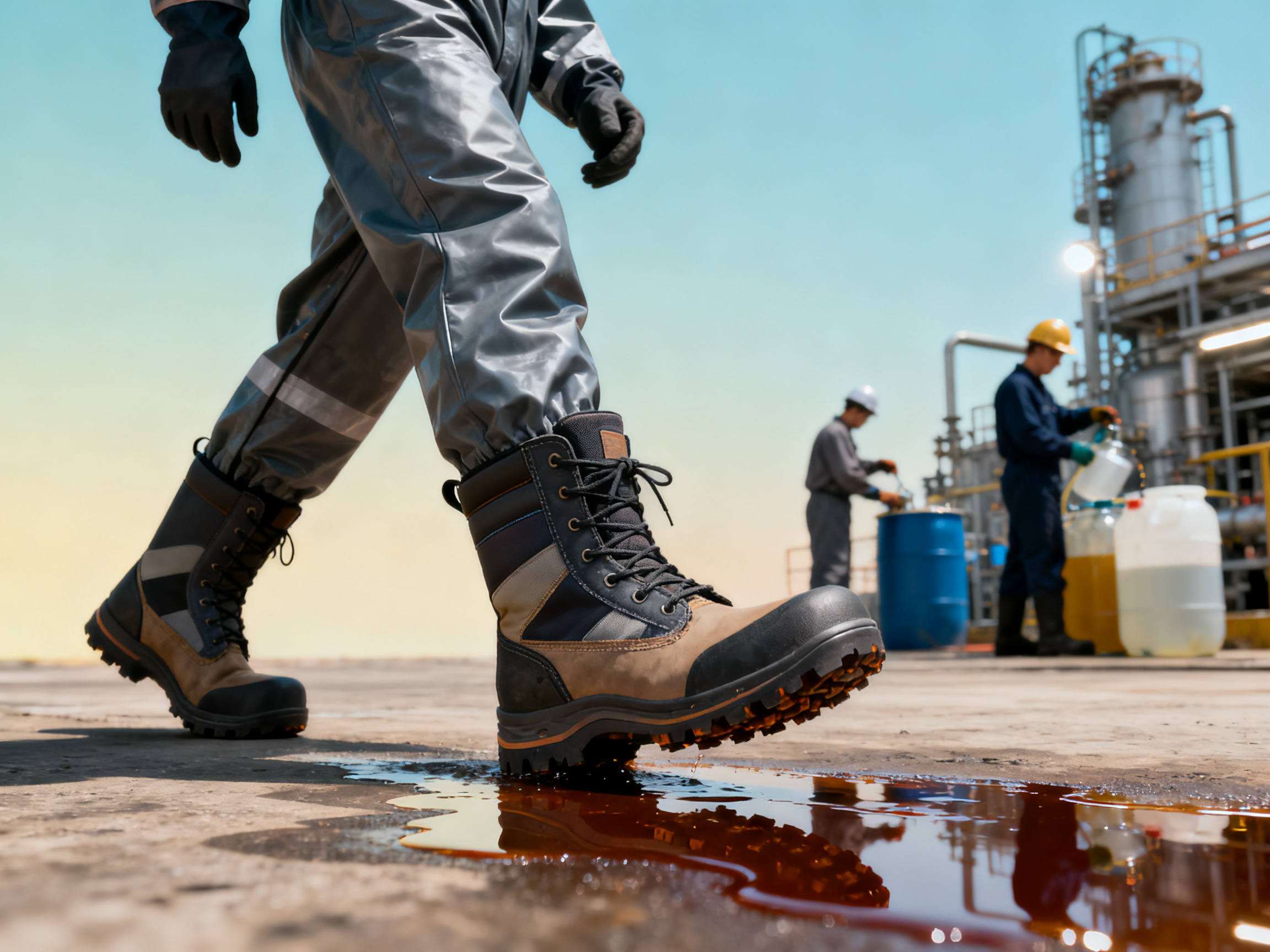 Chemical Resistant Footwear Solutions for Hazardous Material Handling Teams