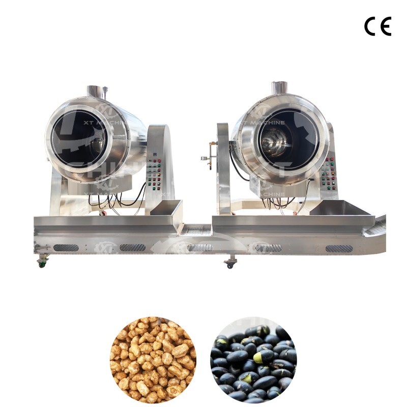 Máquina recubridora de azúcar