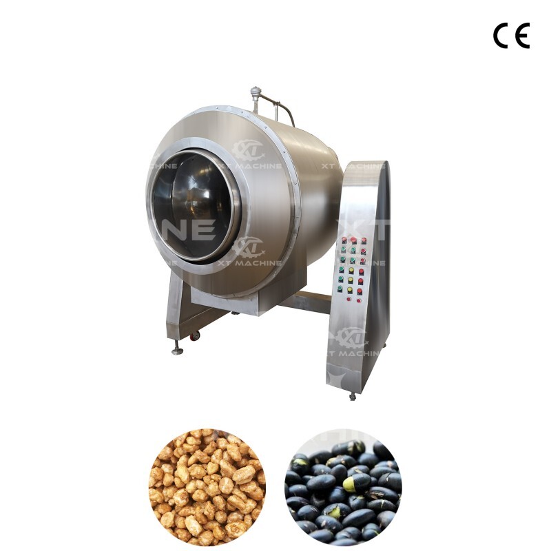 Máquina recubridora de azúcar