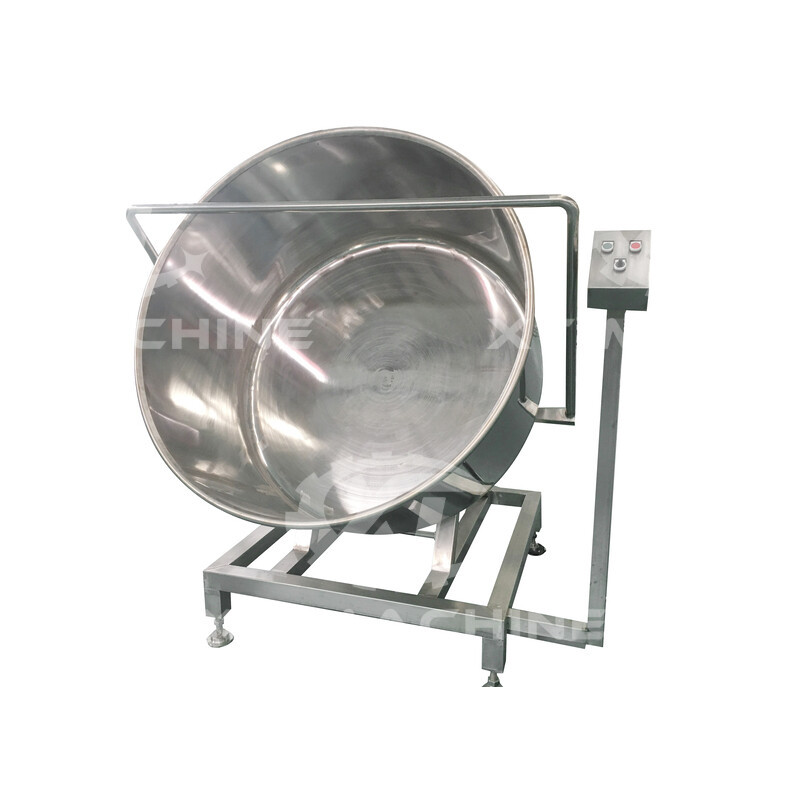 Máquina recubridora por lotes de cacahuetes