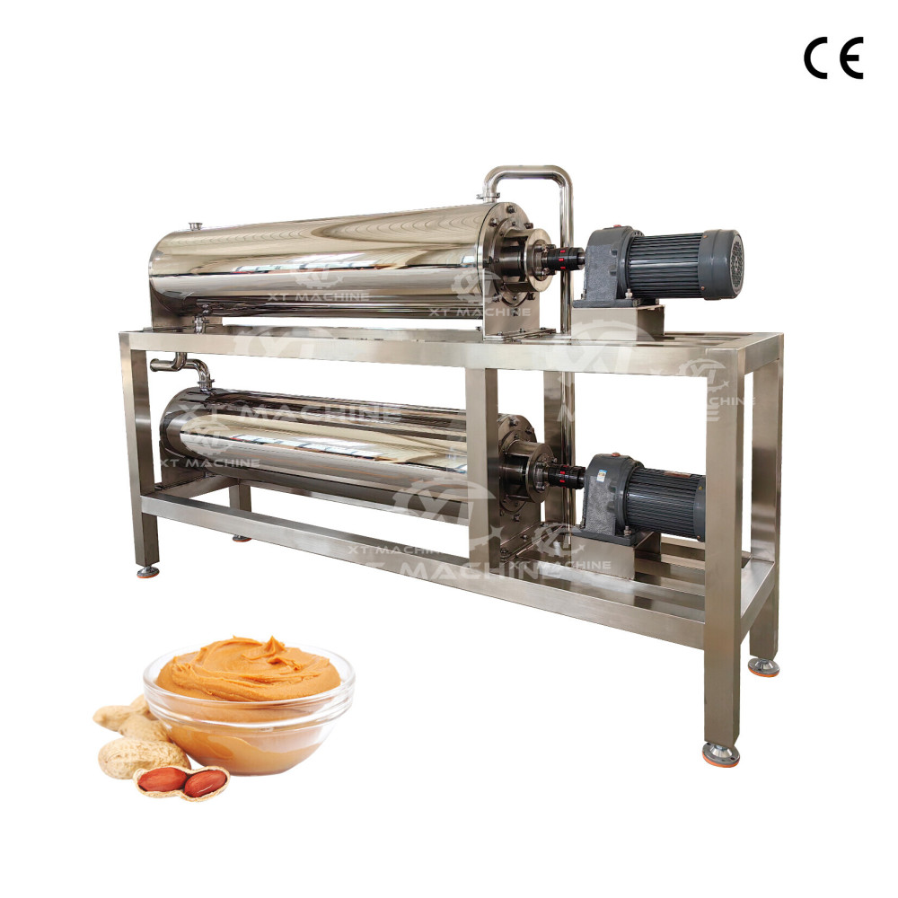 Intercambiador de calor de mantequilla de cacahuete