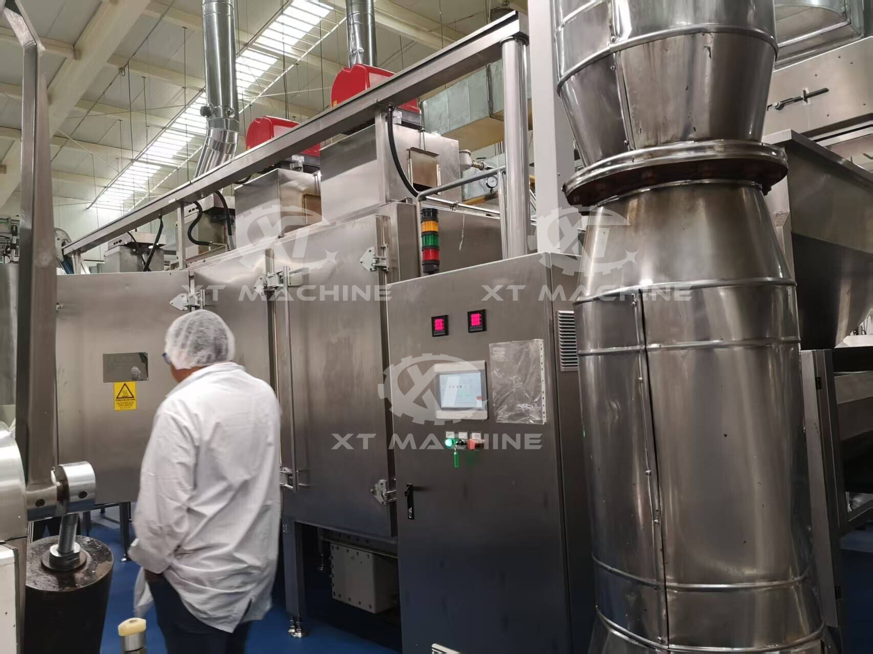 连续带式多功能烤箱1000kg/h 服务于哥伦比亚最大的食品公司