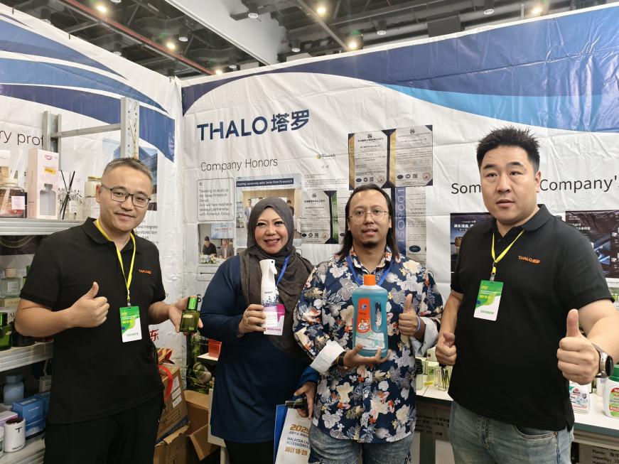 Thalo Fragrance сияет на выставке 2025 Lanhua (Малайзия) Overseas Mall, ускоряя продвижение на рынке Юго-Восточной Азии