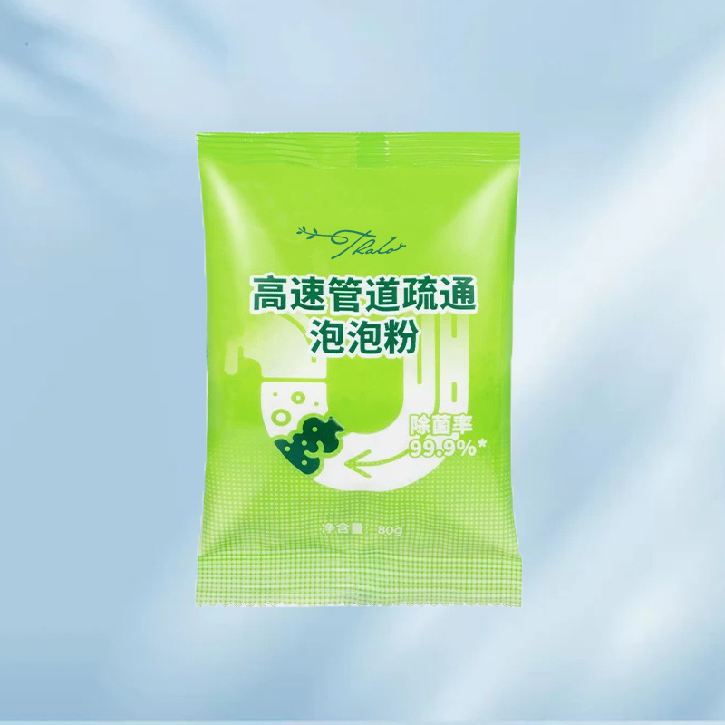 Порошок для очистки труб с пузырьками