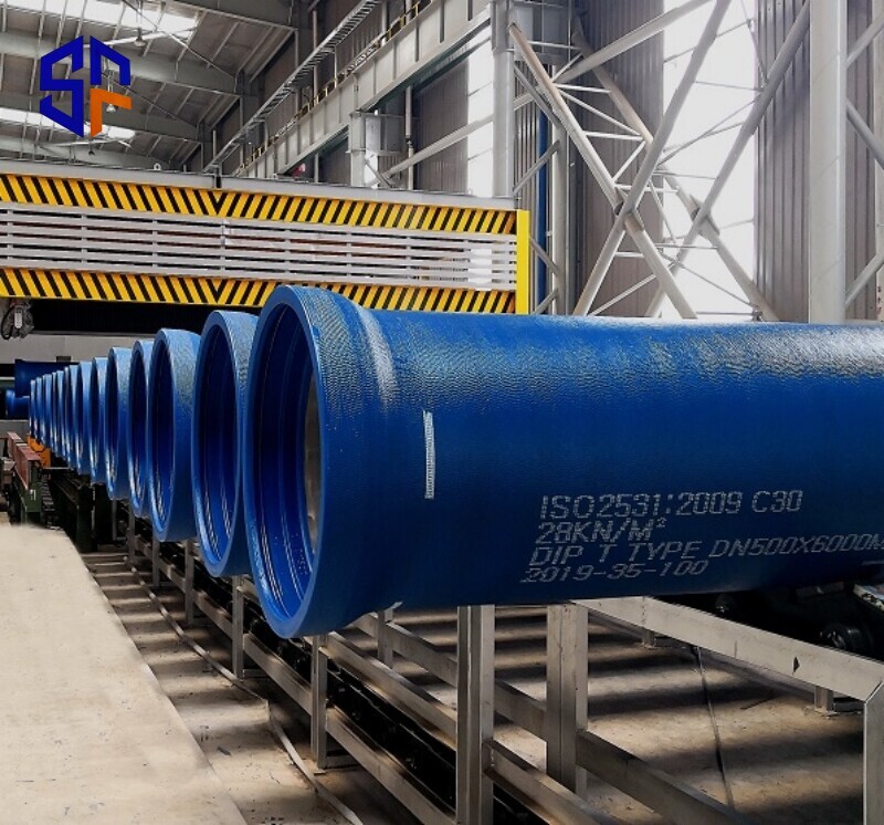 DN ковкий чугун трубы класса K9 C25 C30 C40 раструб водопроводной трубы