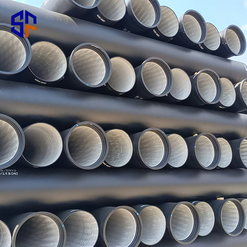 EN598 K7 K8 K9 K12 DCI трубы SIA T тип 80 мм 100 мм 150 мм ковкого чугуна литой трубы для подземного водоснабжения