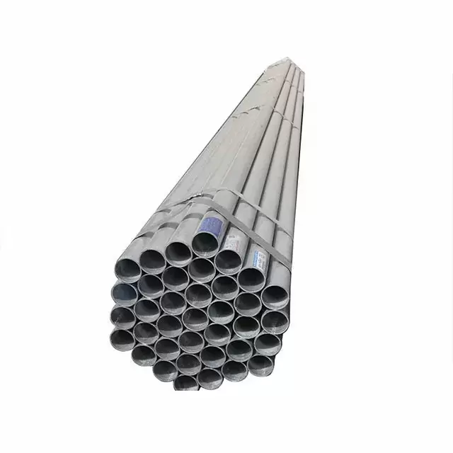 Tubo redondo galvanizado DN15
