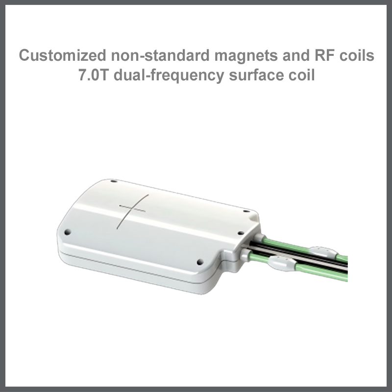 7.0T dual-frequency surface coil