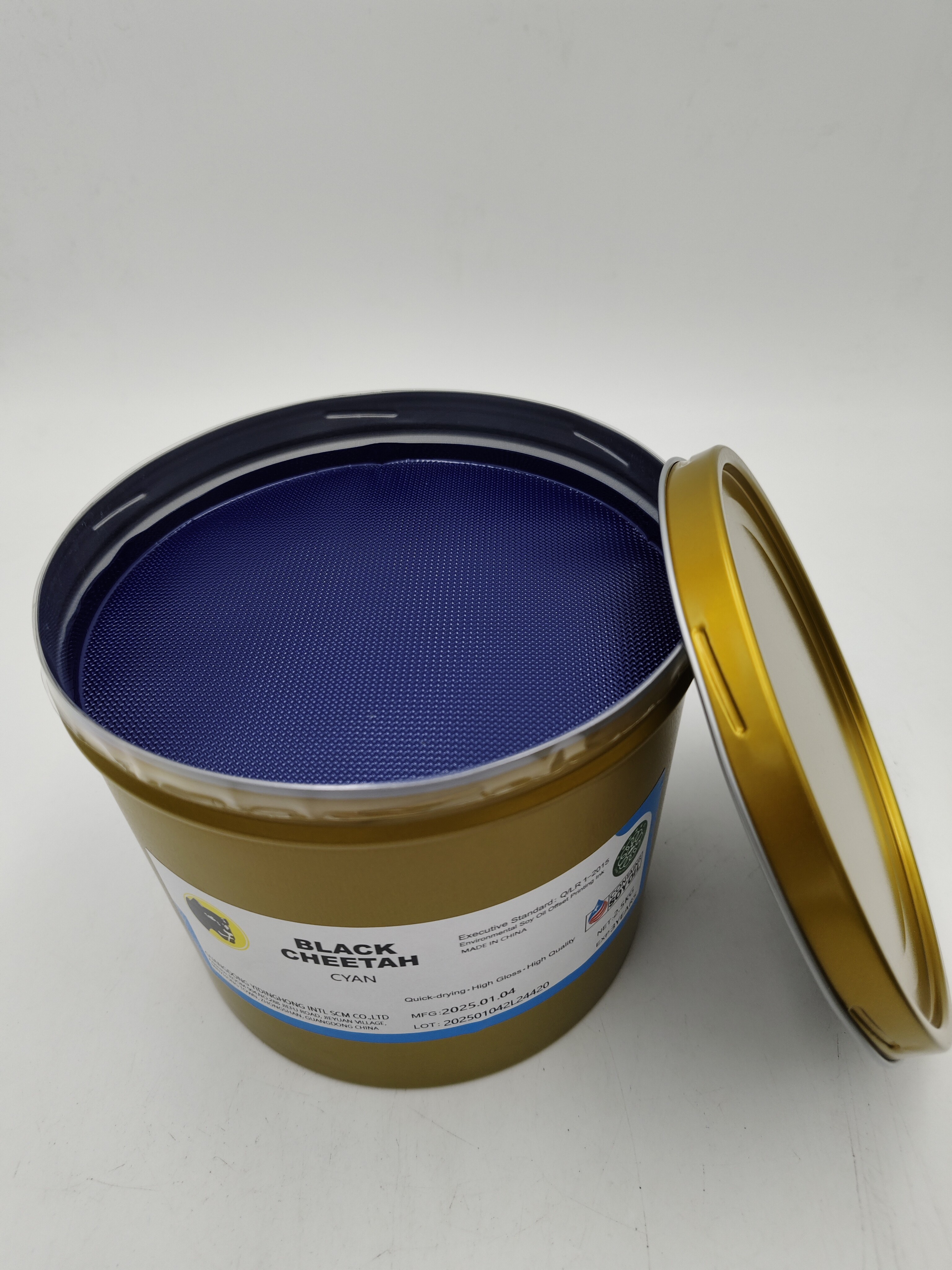 Tinta empat warna BC (kaleng biasa 2,5 kg)