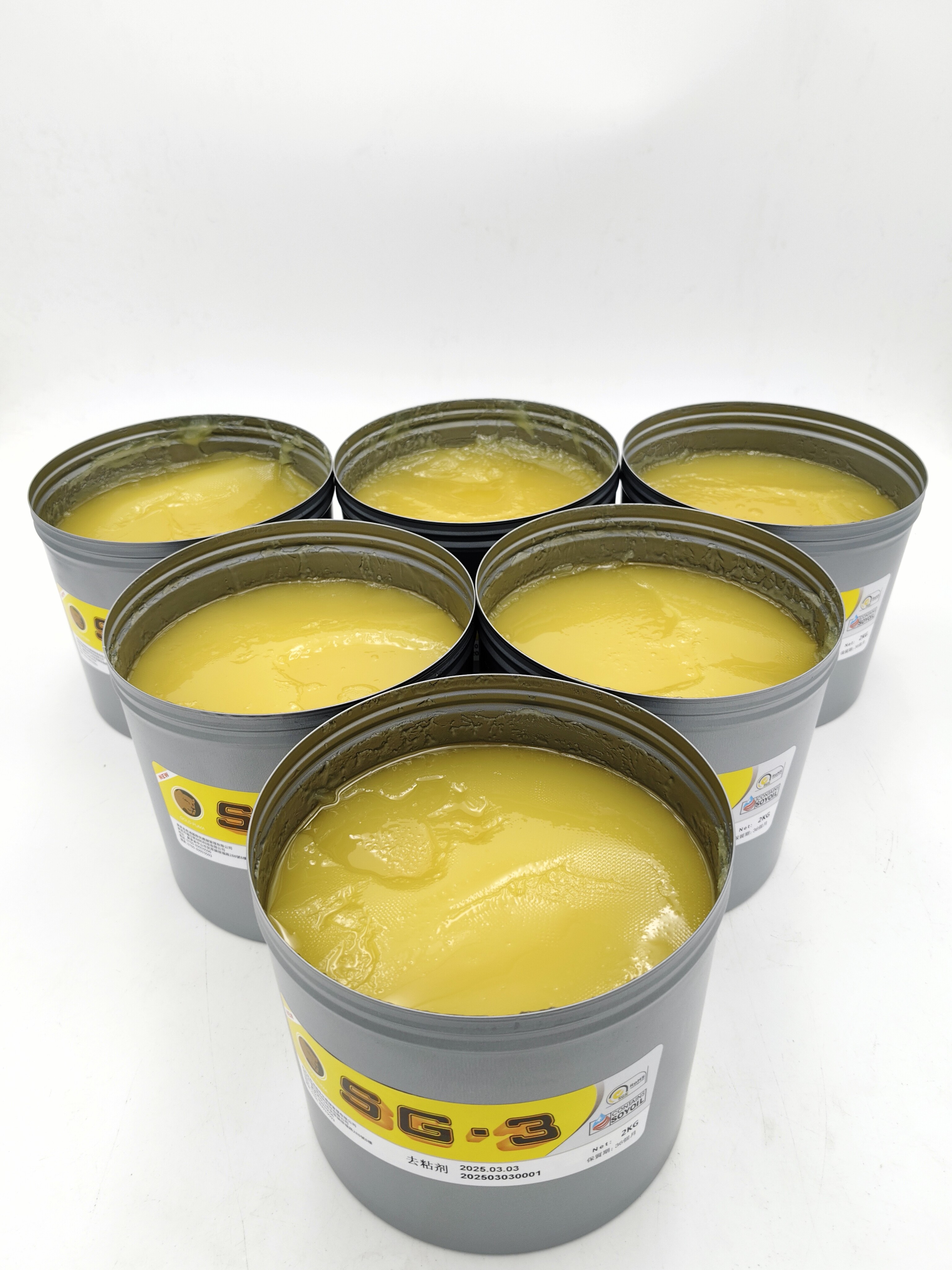 Agen penghilang lengket SG-3 (kaleng 2,5 kg, isi 2 kg)