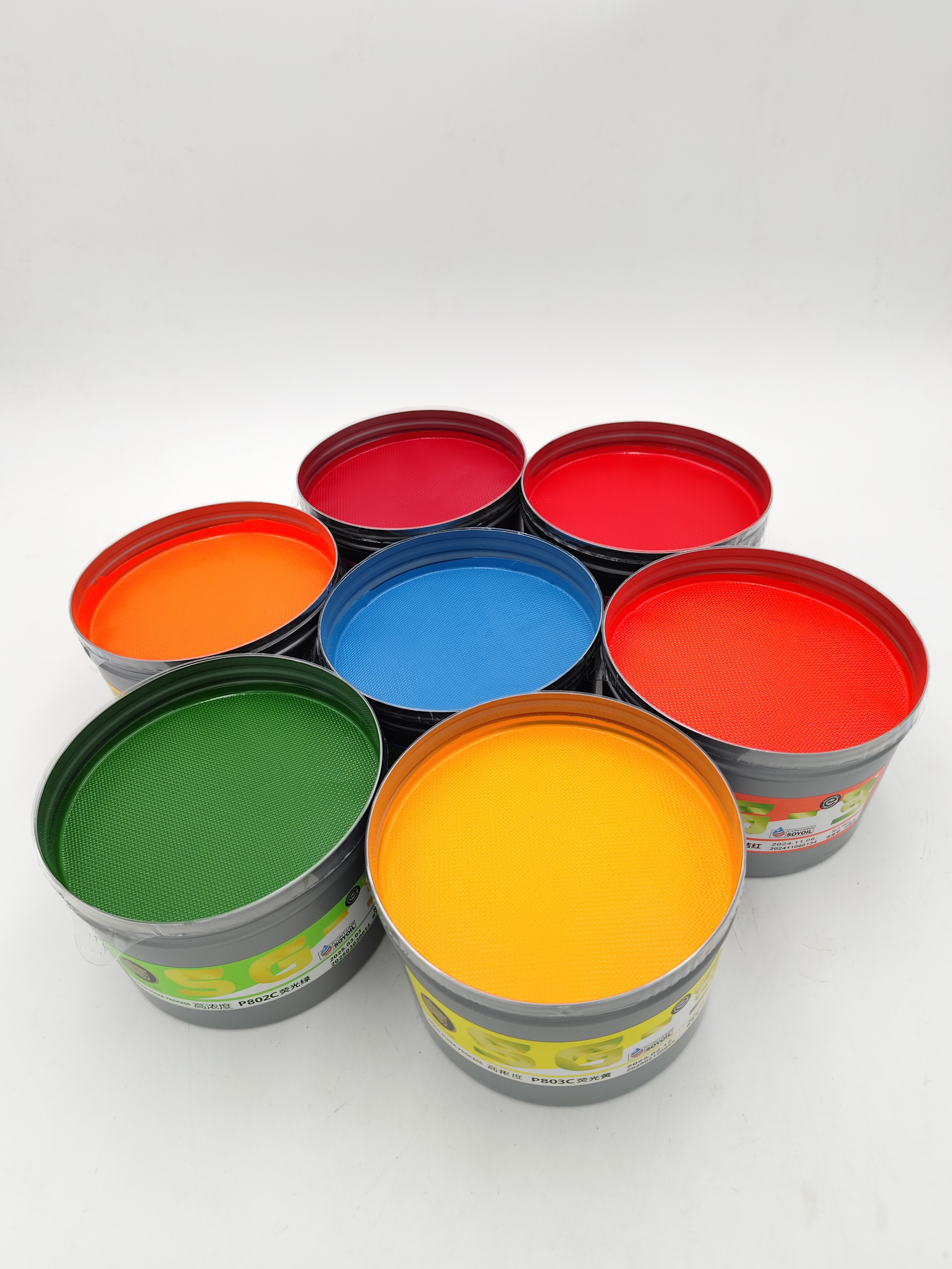 Tinta fluoresen SG-3 (kaleng biasa 1 kg)