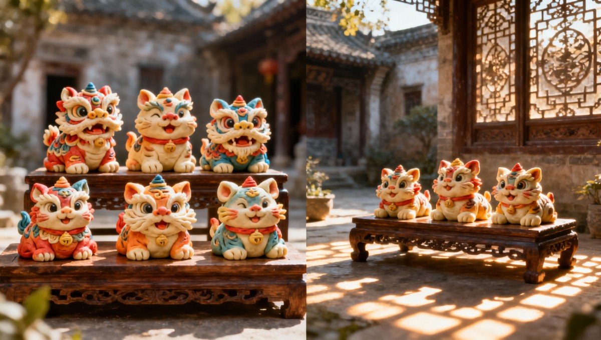 河南清明游客破2132万 非遗面塑成跨境文创新宠