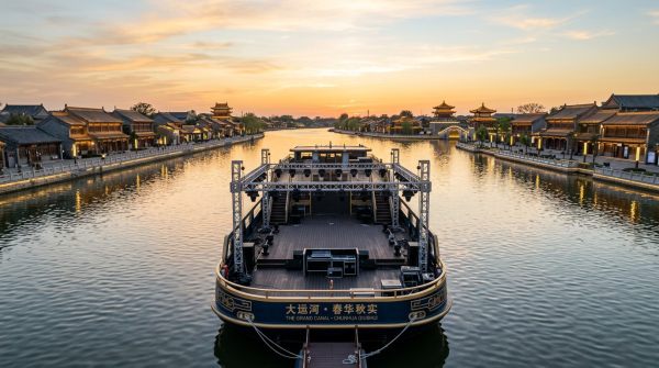 ‘运上行’大运河沉浸式游船项目首航：中国文旅出口新范式