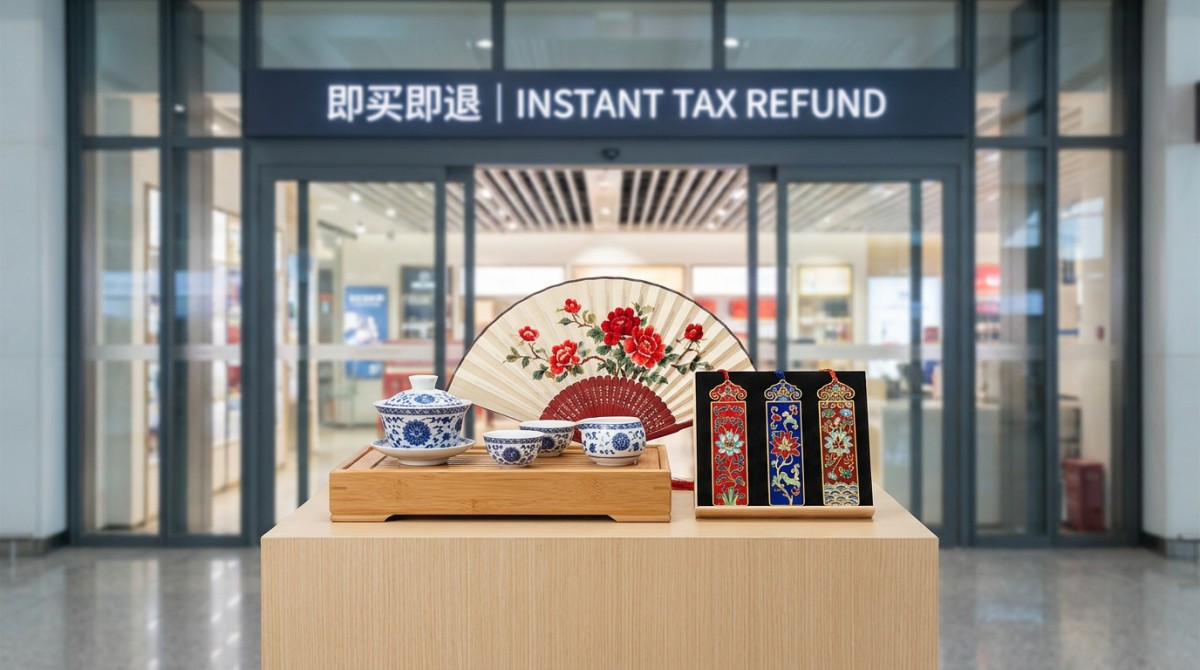中国对50国单方面免签+8000家退税店‘即买即退’