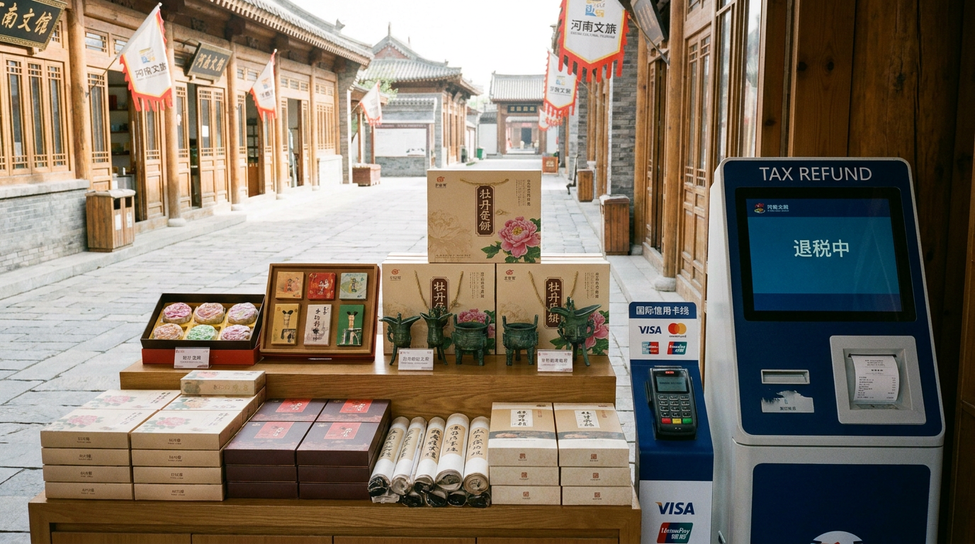 河南127家文旅商户接入一键退税平台