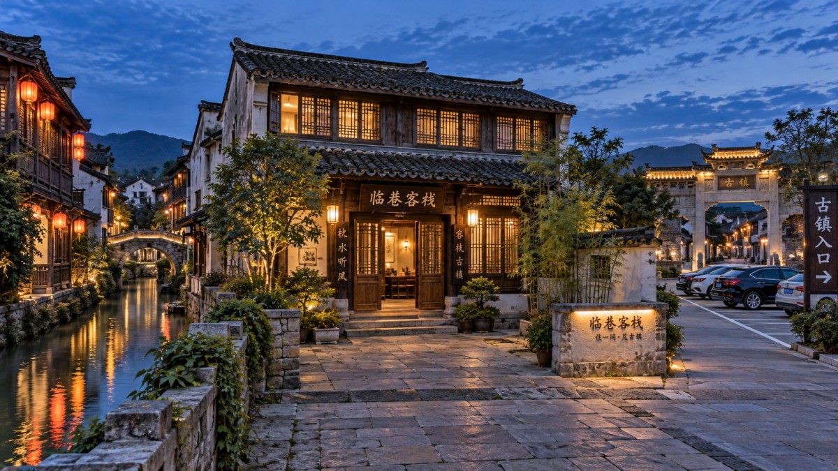 古鎮旅遊住景區內還是景區外更合適？