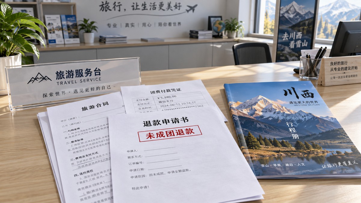 川西小團遊拼團未成行,已付團費怎麼退? 川西小團遊拼團未成行,已付團費怎麼退?