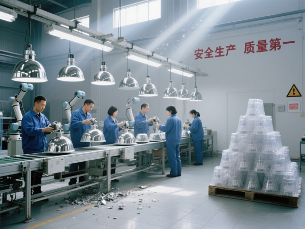 灯具工厂图